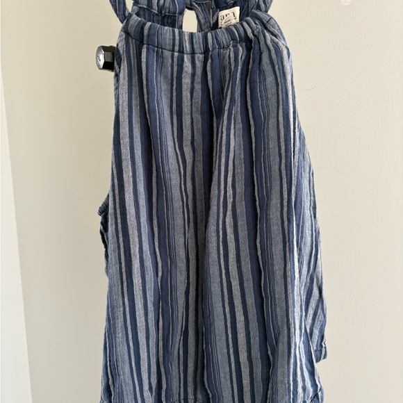 a.n.a Blue and White Halter Top - Picture 5 of 5